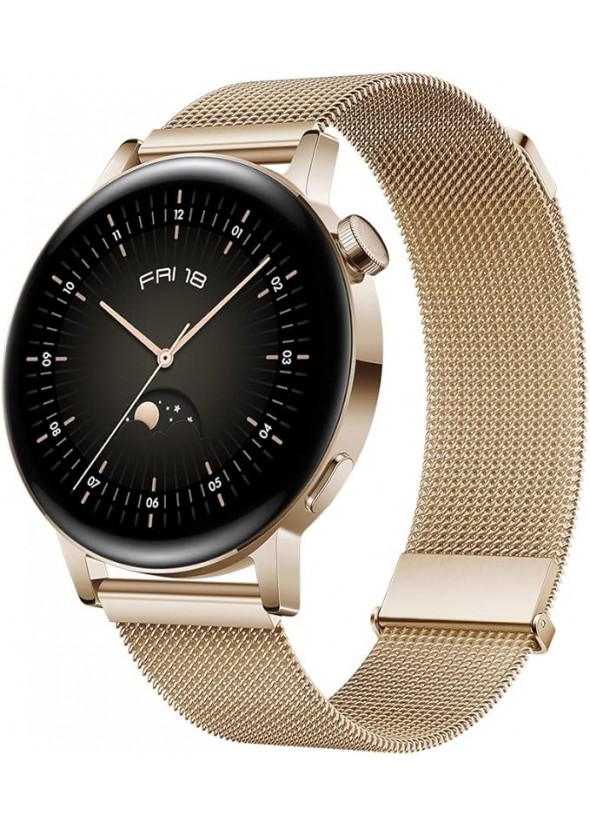 HUAWEI Montre connectée Watch GT 3 42mm Elegant Doré