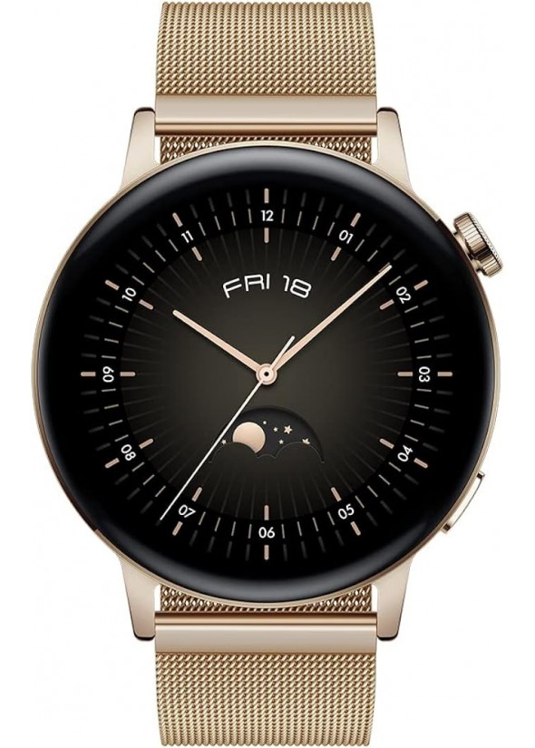 HUAWEI Montre connectée Watch GT 3 42mm Elegant Doré