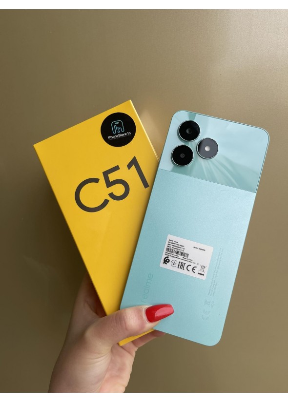 SMARTPHONE REALME C51 4GO 128GO - noir / bleu