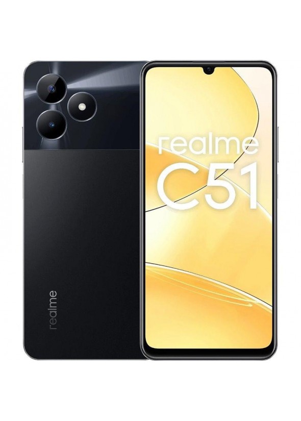 SMARTPHONE REALME C51 4GO 128GO - noir / bleu
