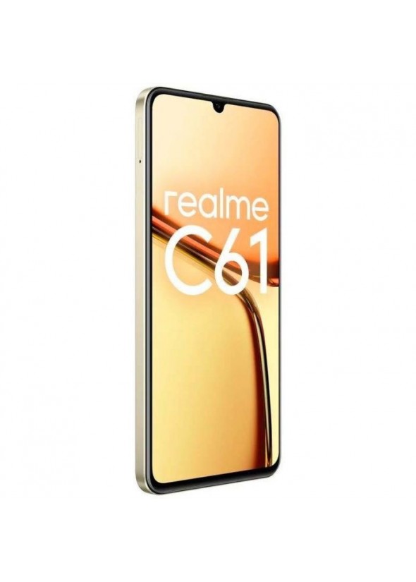 Smartphone REALME C61 8Go 256Go - Or scintillant