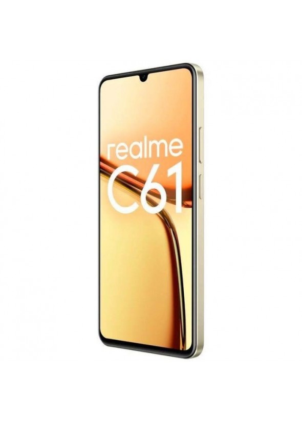 Smartphone REALME C61 8Go 256Go - Or scintillant