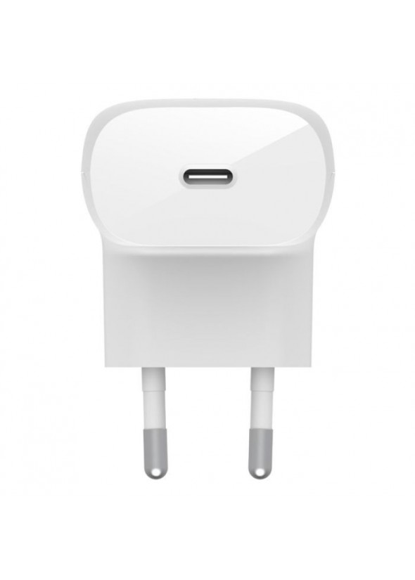 Belkin Chargeur  Boost Charge 30W PD Avec Câble PPS USB-C Vers USB-C - Blanc