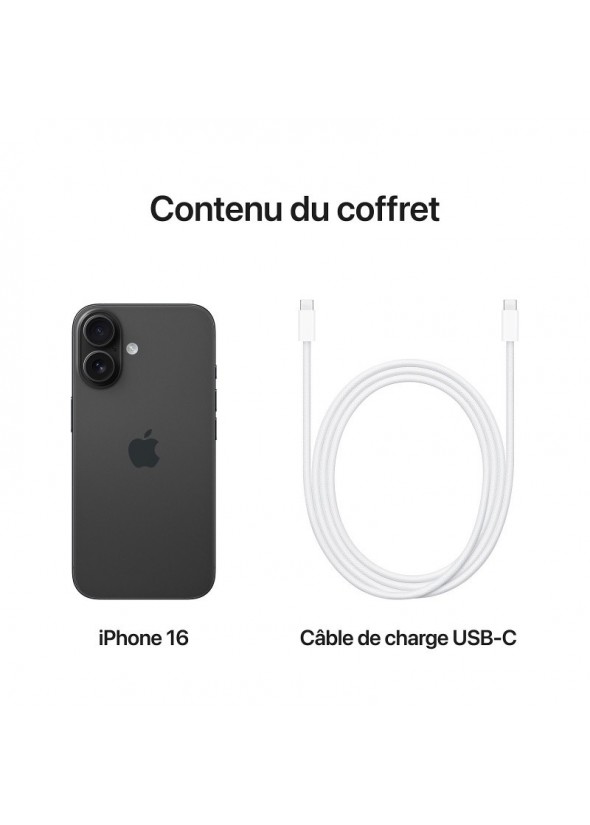 IPHONE 16 -128GB NOIR