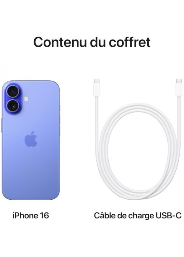 IPHONE 16- 128GB BLEU