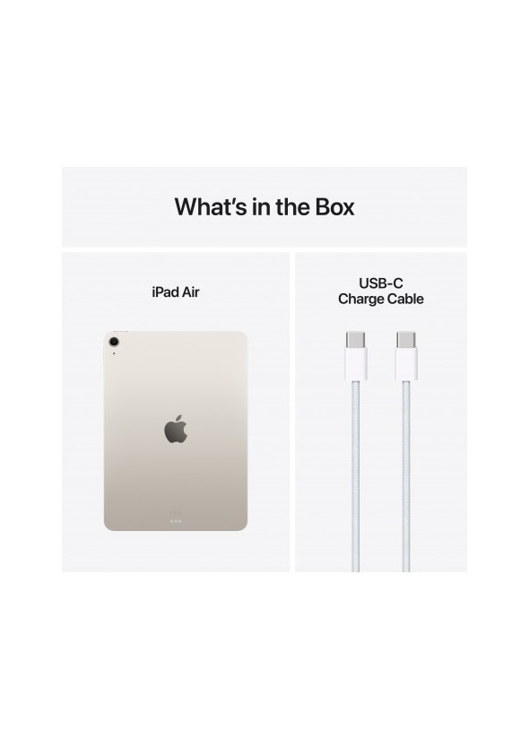 Apple iPad Air 11" (M3) Wi-Fi 128Go - Starlight