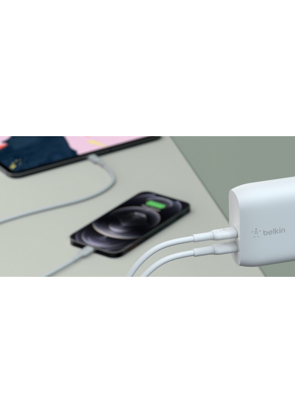 BoostCharge Pro Dual USB-C Charger with PPS 60W