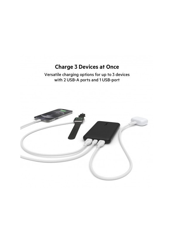 Power Bank 10K Belkin BOOSTCHARGE - Noir