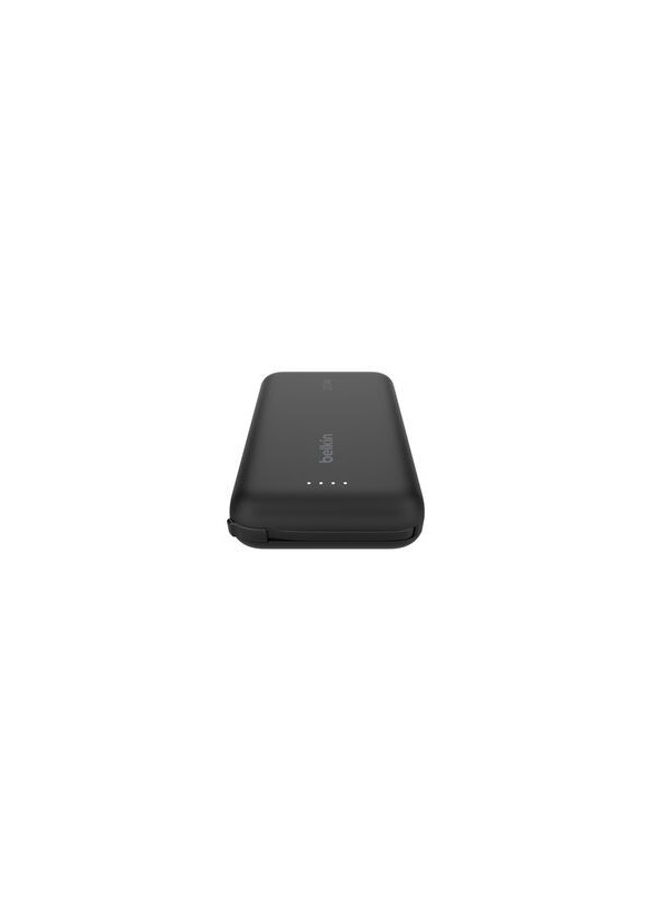 Power Bank 10K with Integrated Cable