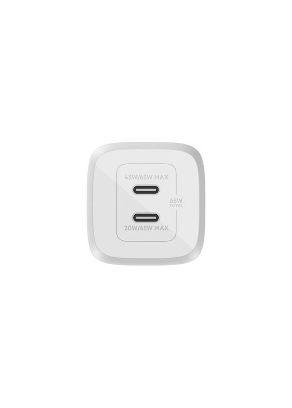 BoostCharge Pro Dual USB-C GaN Wall Charger with PPS 65W