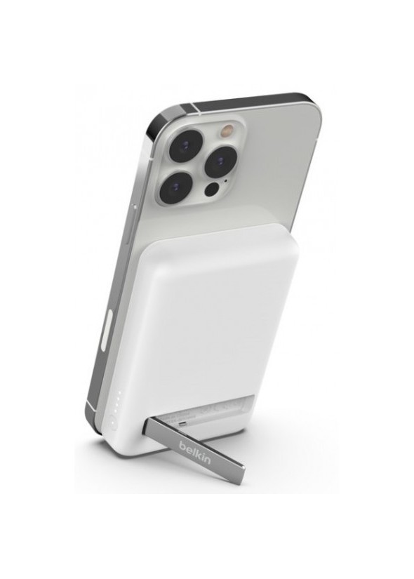 Power Bank Belkin BOOST CHARGE Magnétique 10K Avec Support - White