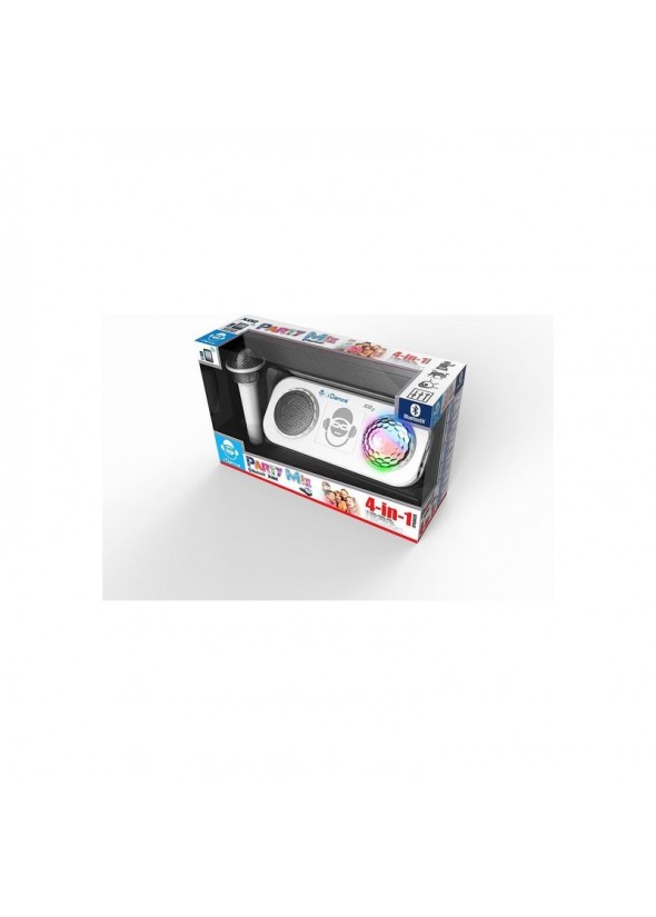 TABLE DE MIXAGE BLUETOOTH DISCO LIGHT IDANCE XD2WH / MICROPHONE / 10W / ROSE