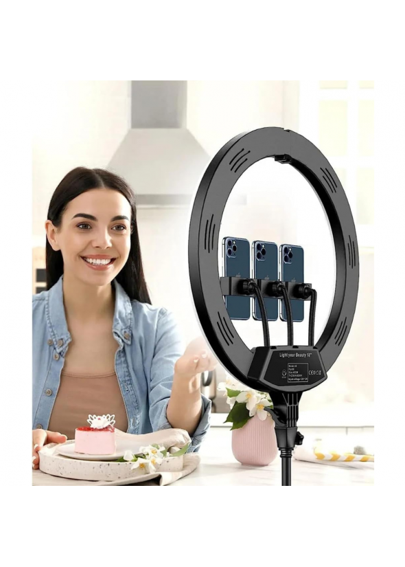 Selfie Ring Light Professionnel PLOKAMA LIVE 45mm