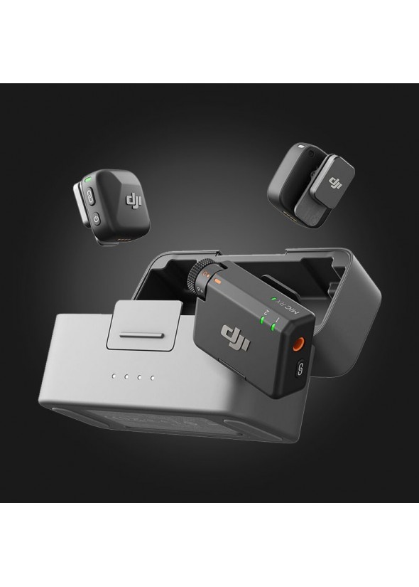 DJI MIC MINI (2 émetteurs + 1 récepteur + chargeur)