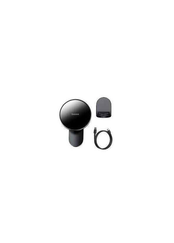 Baseus Big Energy Car Mount Wireless Charger Black