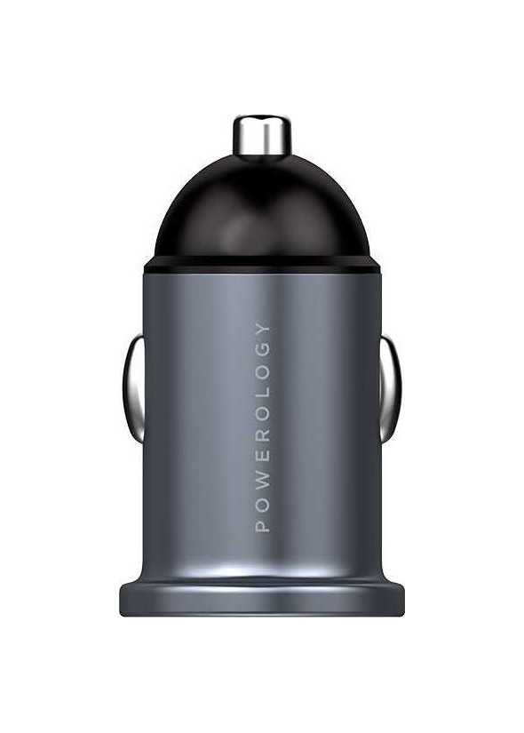 Powerology Aluminum Mini Car Charger 4.8A