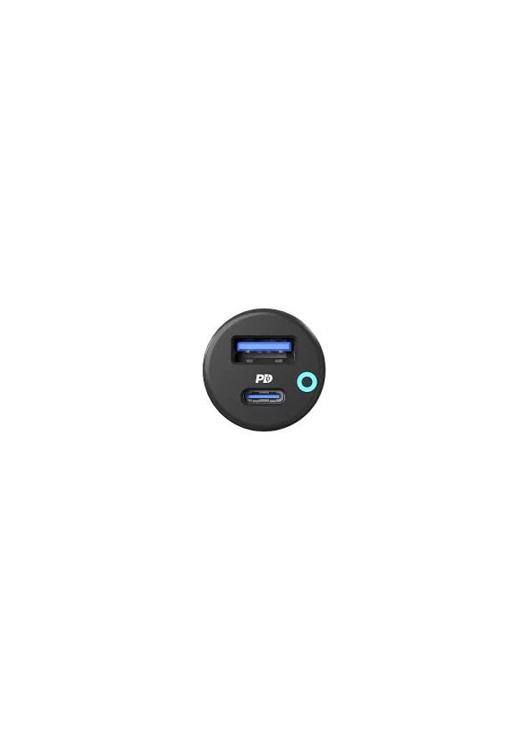 Powerology 32W Ultra-Quick Car Charger PCCSR004