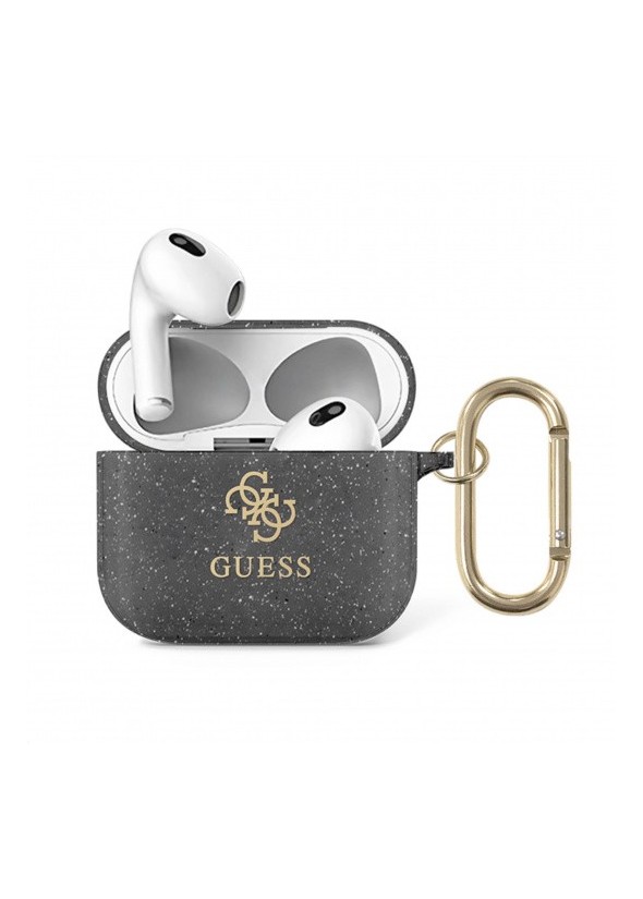 GUESS AIRPODS PRO COVER BLACK GLITTER