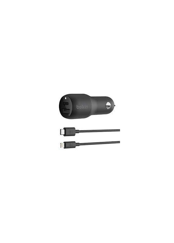 Belkin Car Charger 32W 2-Port USB-C PD + USB-A
