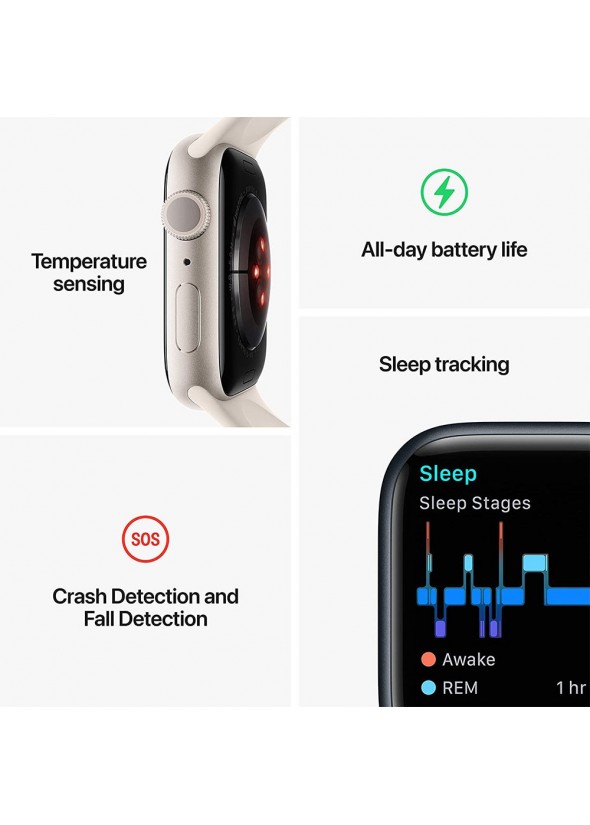APPLE WATCH SERIE 8 -45mm Midnight