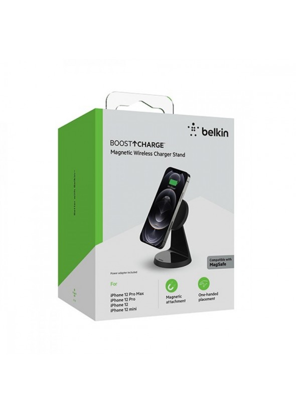 Belkin Magnetic Wireless Charger Stand Noir